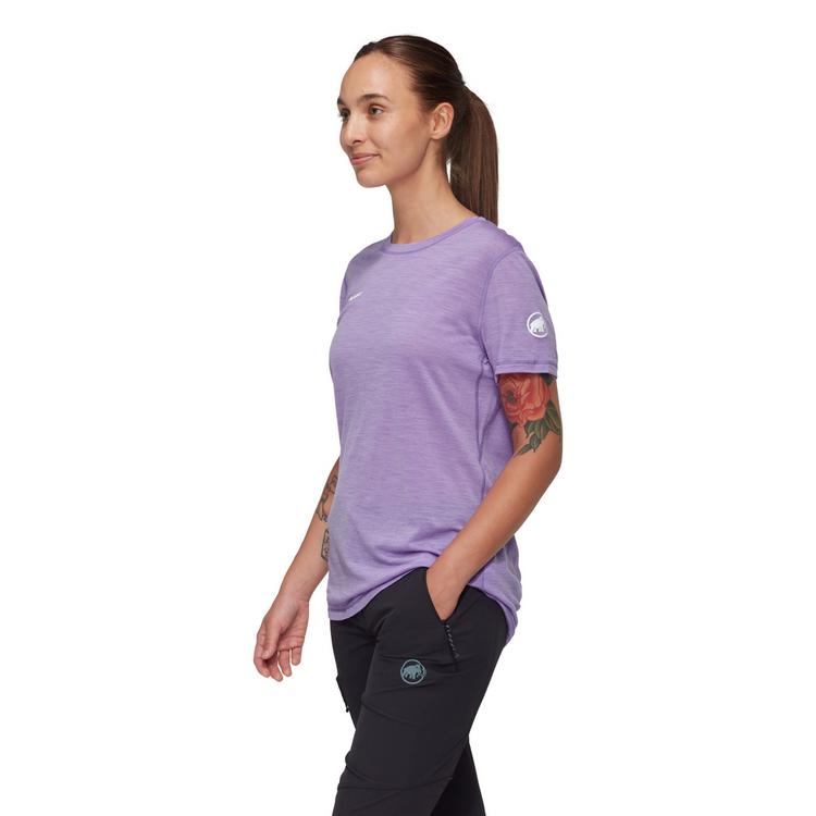Mammut Mammut Tree Wool FL T-Shirt Damen - lavandin melange - 2 | SportScheck