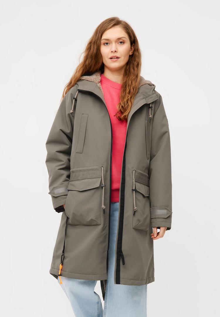 Derbe Derbe Phoebholm Dog Funktionsjacke Damen - morel/cobblestone - 0 | SportScheck