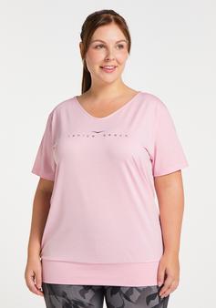 Rückansicht von VENICE BEACH Curvy Line Sui T-Shirt Damen cameo rose