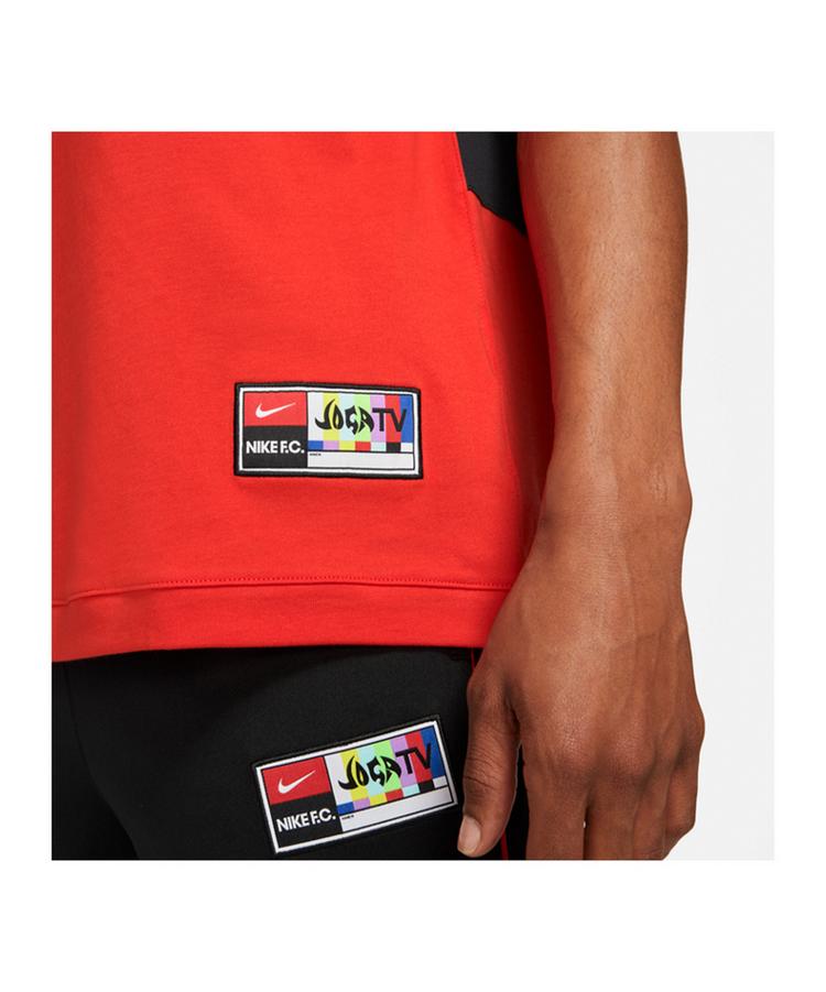Nike Nike F.C. Joga Bonito T-Shirt T-Shirt Herren - rotschwarz - 0 | SportScheck