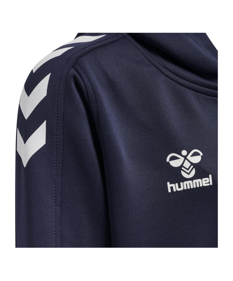 hummel hummel hmlCORE XK Kapuzenjacke Kids Trainingsjacke Kinder - blauweiss - 0 | SportScheck
