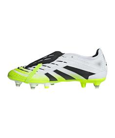 Rückansicht von adidas Predator Pro FT SG Coral Blaze Fußballschuhe weissschwarz
