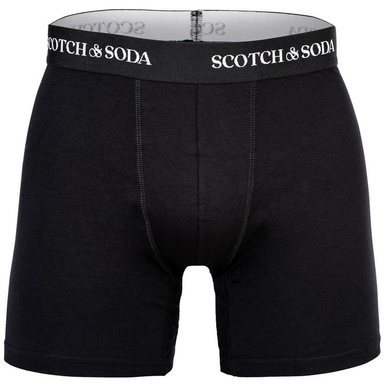 Scotch & Soda Scotch & Soda Boxershort Unterhose Herren - Schwarz/Blau/Grau - 2 | SportScheck