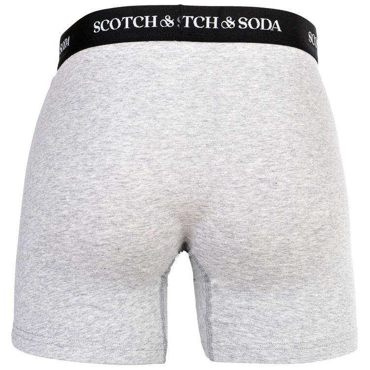 Scotch & Soda Scotch & Soda Boxershort Unterhose Herren - Schwarz/Blau/Grau - 5 | SportScheck
