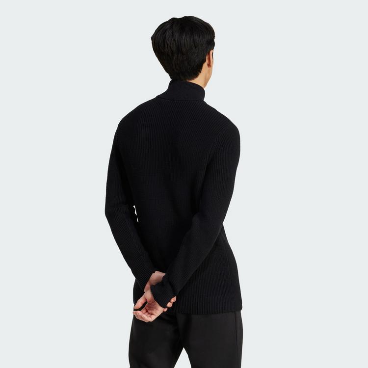 adidas adidas DFB Anniversary Half-Zip Knit Sweatshirt Sweatshirt Herren - Black - 1 | SportScheck