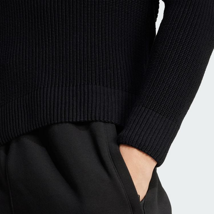 adidas adidas DFB Anniversary Half-Zip Knit Sweatshirt Sweatshirt Herren - Black - 1 | SportScheck