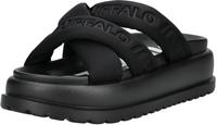 Buffalo Pantoletten Freizeitschuhe Damen - Schwarz