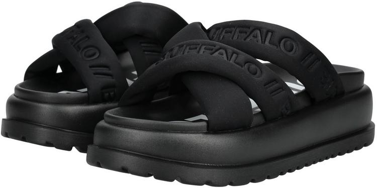 Buffalo Buffalo Pantoletten Freizeitschuhe Damen - Schwarz - 0 | SportScheck