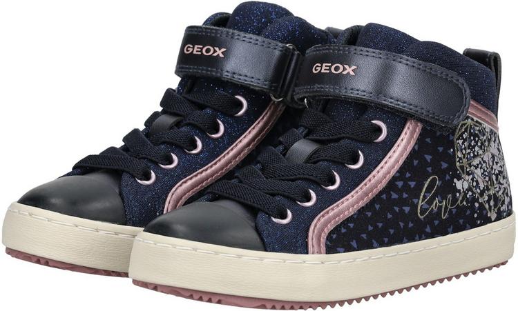 Geox Geox Sneaker Sneaker M&auml;dchen - Navy/Pink - 0 | SportScheck