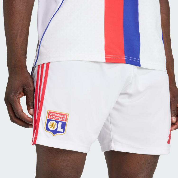 adidas adidas Olympique Lyon 25/26 Heimshorts Funktionsshorts Herren - White - 0 | SportScheck