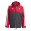 adidas Arsenal Terrace Icons Parka Trainingsjacke Herren - Team Coll Burgundy 2 / Black