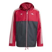 adidas Arsenal Terrace Icons Parka Trainingsjacke Herren - Team Coll Burgundy 2 / Black