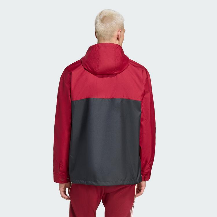 adidas adidas Arsenal Terrace Icons Parka Trainingsjacke Herren - Team Coll Burgundy 2 / Black - 1 | SportScheck