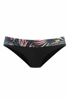 Lascana Bikini-Hose Bikini Hose Damen schwarz-bedruckt