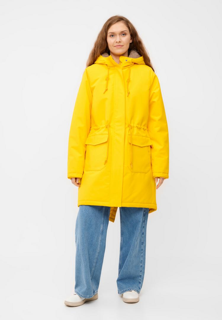 Derbe Derbe Friese Festholm 90er Winterjacke Damen - lemon chrome/cobblestone - 1 | SportScheck