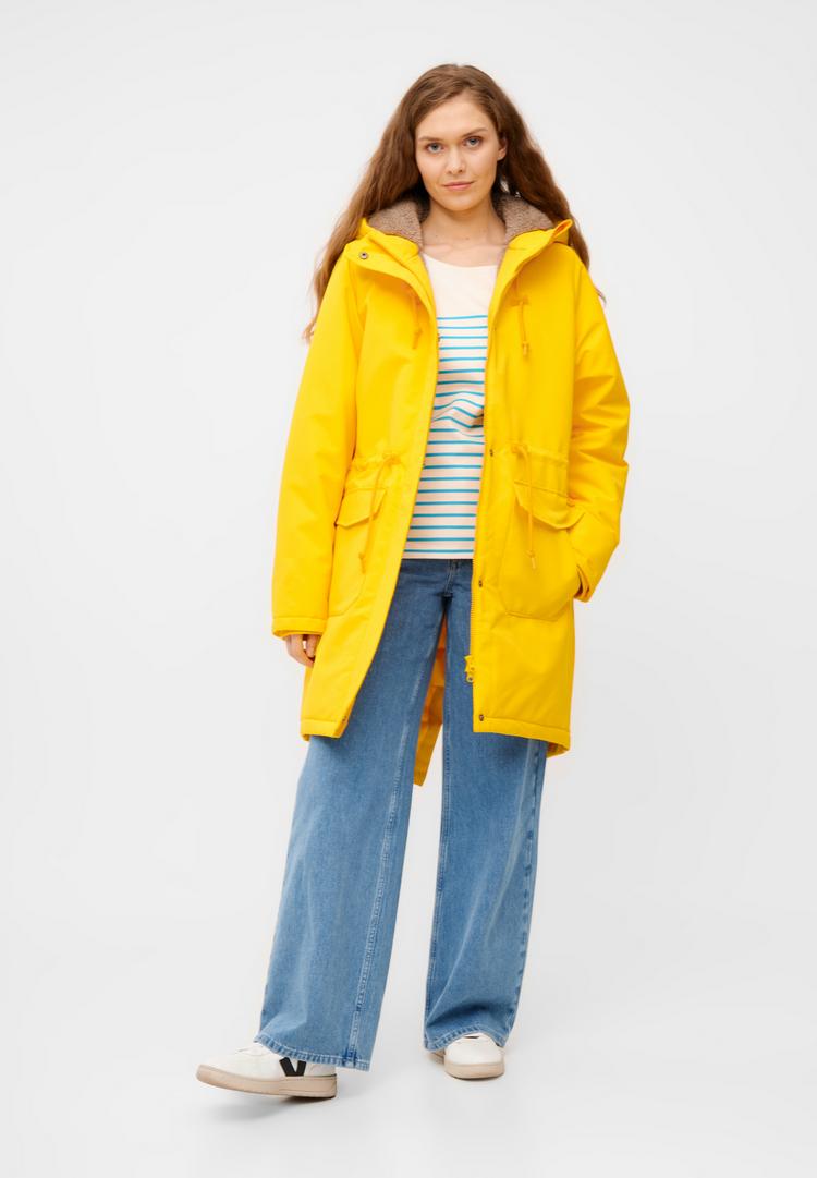 Derbe Derbe Friese Festholm 90er Winterjacke Damen - lemon chrome/cobblestone - 2 | SportScheck