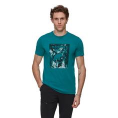 Rückansicht von Mammut Trovat Mammut T-Shirt Herren deep teal