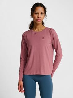 Rückansicht von hummel Funktionsshirt Damen WISTFUL MAUVE
