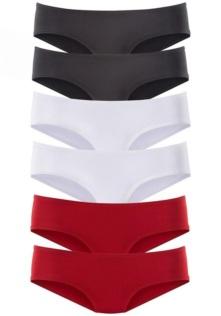 Vivance active Vivance active Hipster Unterhose Damen - rot - schwarz - wei&szlig; - 0 | SportScheck