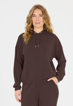 Rückansicht von Athlecia NAMIER W Funktionssweatshirt Damen 1294 Chocolate Torte