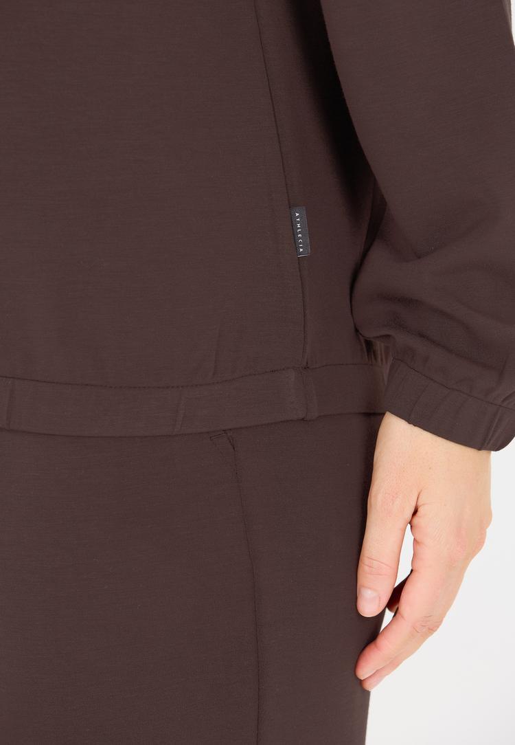 Athlecia Athlecia NAMIER W Funktionssweatshirt Damen - 1294 Chocolate Torte - 1 | SportScheck