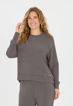 Rückansicht von Athlecia Jacey Sweatshirt Damen 1291 Plum Kitten