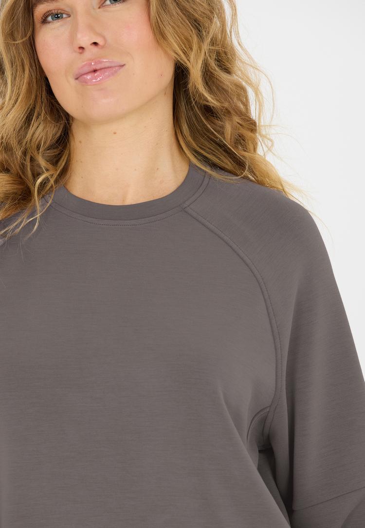 Athlecia Athlecia Jacey Sweatshirt Damen - 1291 Plum Kitten - 2 | SportScheck