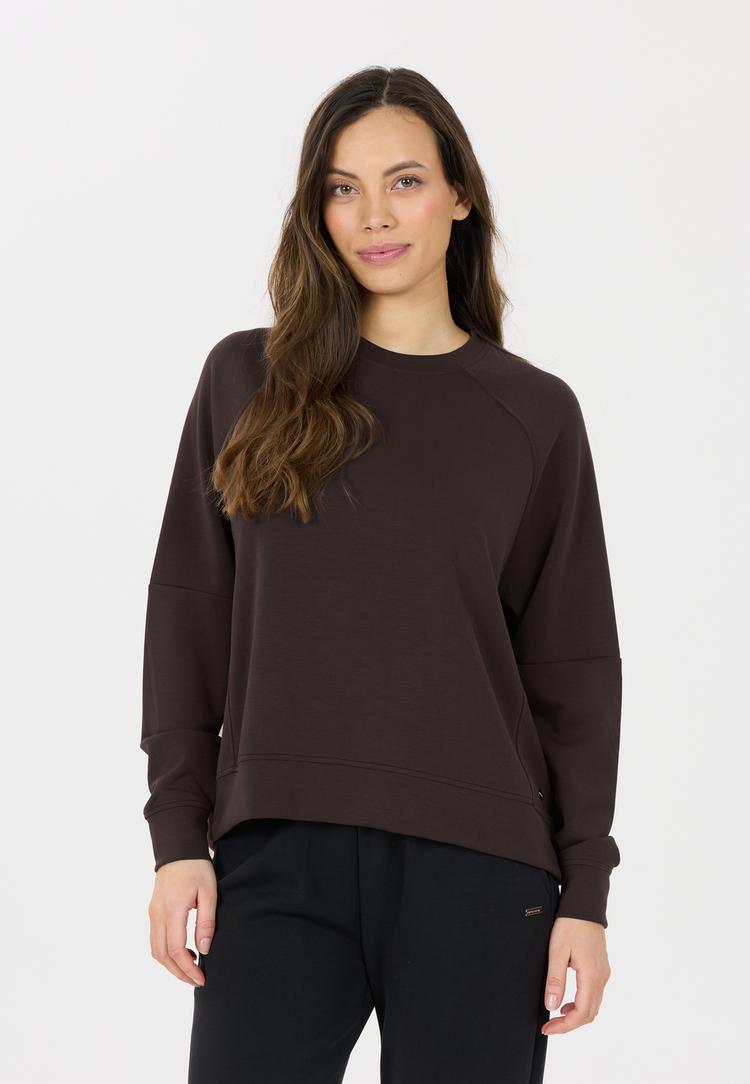 Athlecia Athlecia Jacey Sweatshirt Damen - 1294 Chocolate Torte - 0 | SportScheck
