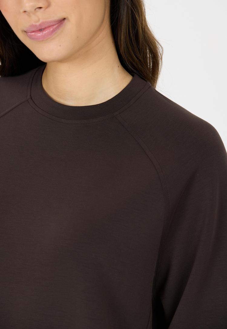 Athlecia Athlecia Jacey Sweatshirt Damen - 1294 Chocolate Torte - 2 | SportScheck