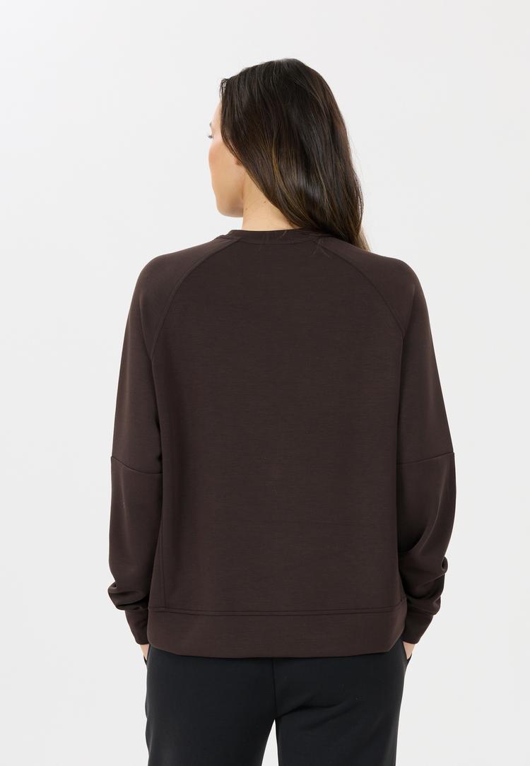 Athlecia Athlecia Jacey Sweatshirt Damen - 1294 Chocolate Torte - 4 | SportScheck