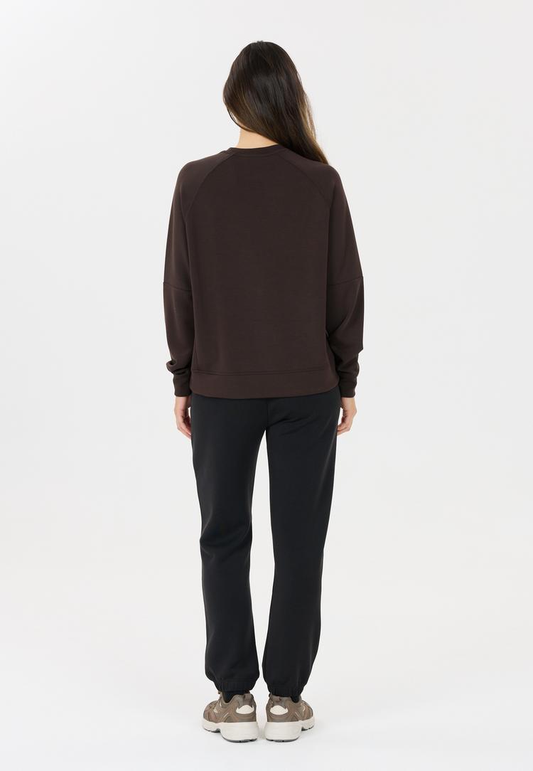 Athlecia Athlecia Jacey Sweatshirt Damen - 1294 Chocolate Torte - 5 | SportScheck
