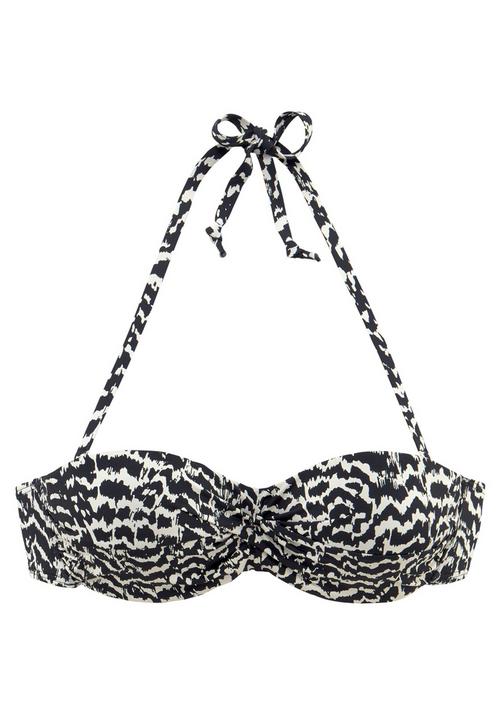 Lascana B&uuml;gel-Bandeau-Bikini-Top Bikini Oberteil Damen