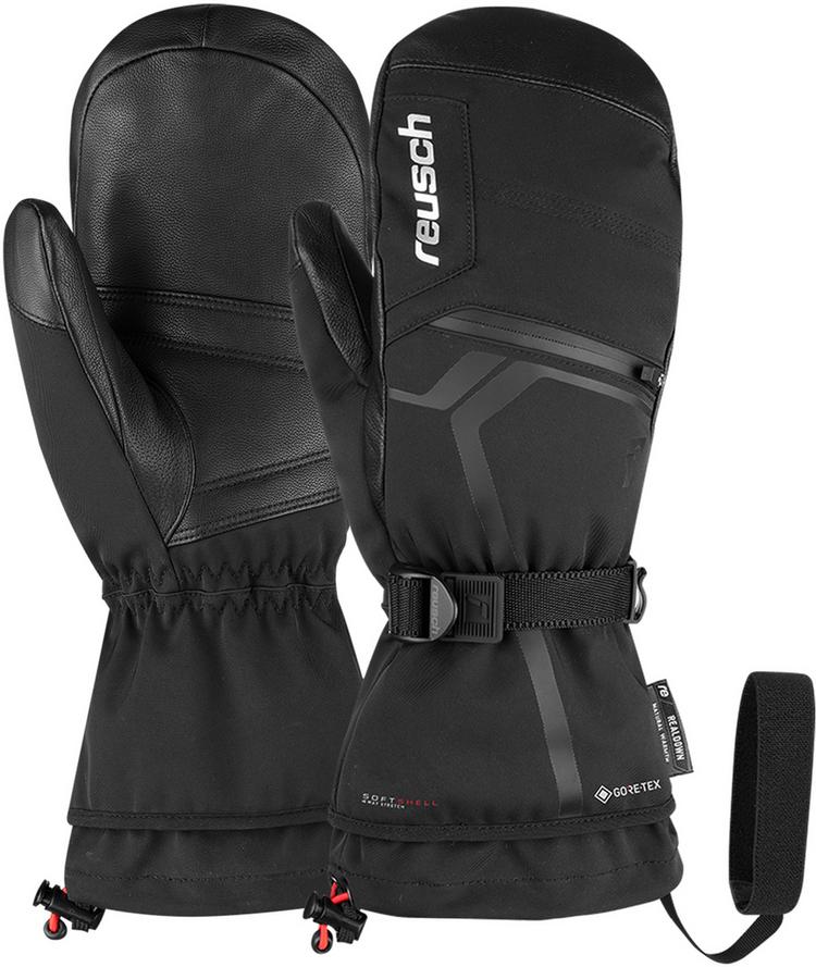 Reusch Reusch Down Spirit GORE-TEX Mitten Handschuh - 7702 black / silver - 0 | SportScheck