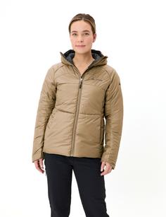 Rückansicht von VAUDE Women's Neyland Hooded Insulation Jacket Outdoorjacke Damen oat