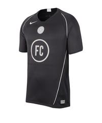 Nike F.C. Home Soccer Trikot kurzarm T-Shirt Herren - schwarz