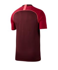 Rückansicht von Nike F.C. Home Soccer Trikot kurzarm T-Shirt Herren rot