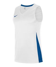 Nike Team Basketball Stock Trikot Fußballtrikot Herren weiss