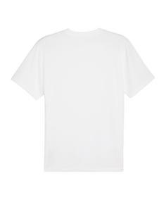 Rückansicht von PUMA teamFINAL Trikot Fußballtrikot Herren weisssilber