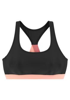 LASCANA Active Bustier-Bikini-Top Bikini Oberteil Damen schwarz