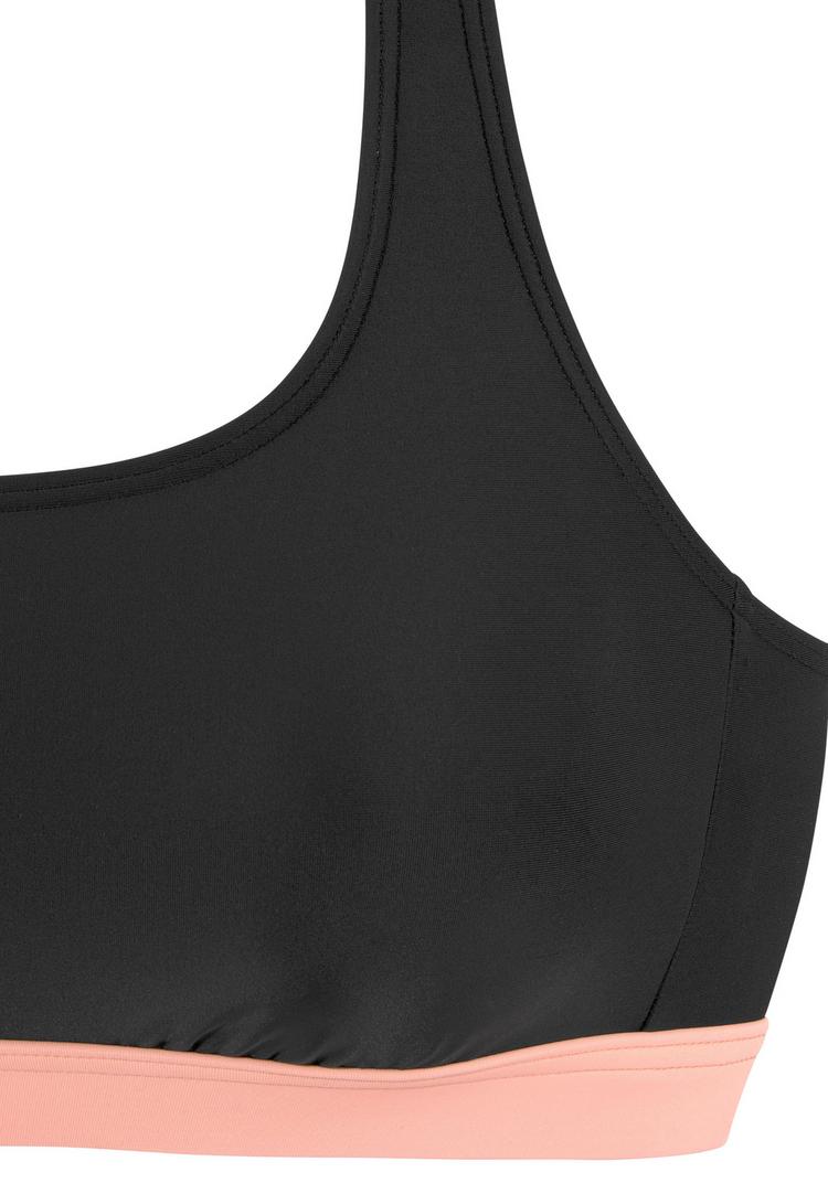 LASCANA Active LASCANA Active Bustier-Bikini-Top Bikini Oberteil Damen - schwarz - 0 | SportScheck