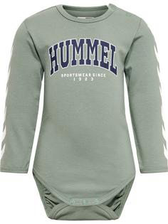hummel hmlFAST FLIPPER BODY L/S Bodysuit Kinder SEA SPRAY