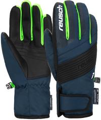 Reusch Duke R-TEX XT Junior Handschuh Kinder - 7712 blck/dres blue/neon green