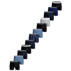 Björn Borg Boxershort Hipster Herren Schwarz/Grau/Blau