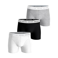 Björn Borg Boxershort Hipster Herren Schwarz/Weiß/Grau
