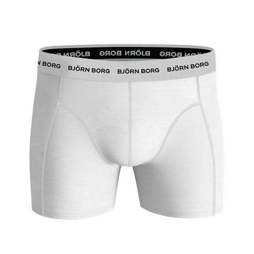Rückansicht von Björn Borg Boxershort Hipster Herren Schwarz/Weiß/Grau