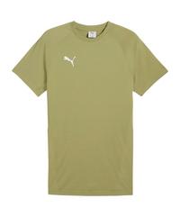 PUMA teamEVOSTRIPE T-Shirt Funktionsshirt Herren - gruen