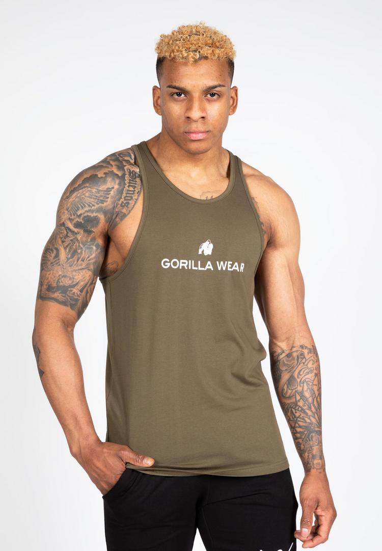 Gorilla Wear Gorilla Wear Printshirt Herren - Army Green - 0 | SportScheck
