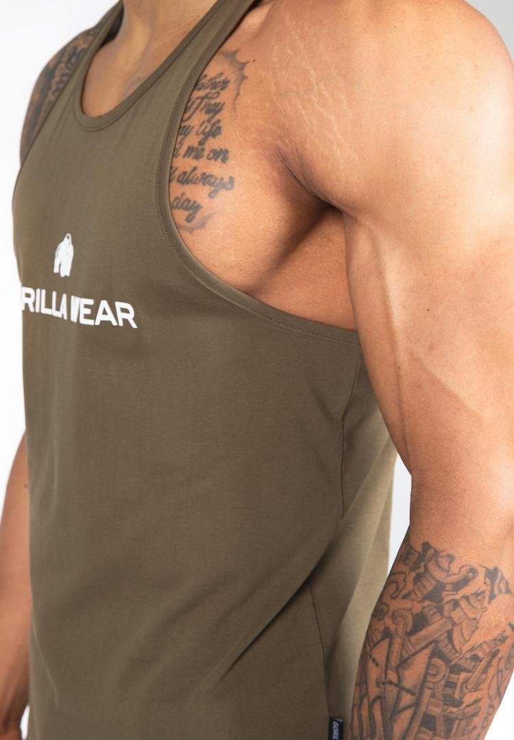 Gorilla Wear Gorilla Wear Printshirt Herren - Army Green - 0 | SportScheck