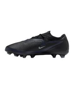 Rückansicht von Nike Phantom 6 Low Pro FG/MG Attack Kids Fu&szlig;ballschuhe Kinder schwarz