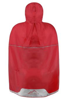 Rückansicht von normani Outdoor Sports Cherrapunji Kids Outdoorjacke Rot